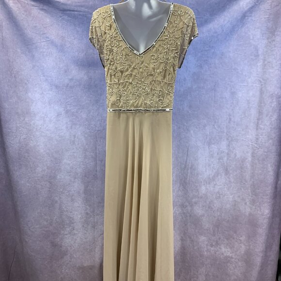 JKARA Beaded Mock Fair Dress - Picture 10 of 16